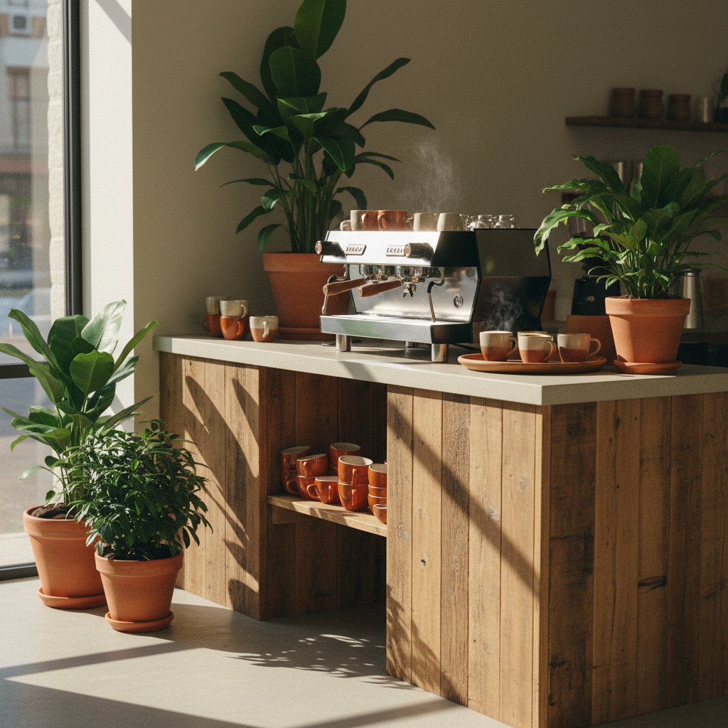 Site de cafenea din Cluj, construit de AI-ul WEBANO